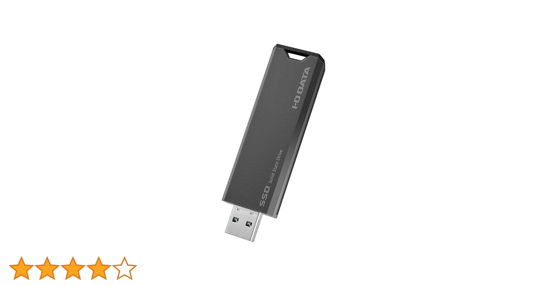 Amazon | IODATA SSD 外付け 2TB グレー×ブラック 小型